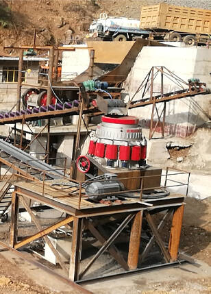 云南石林時產(chǎn)500噸花崗巖破碎生產(chǎn)線